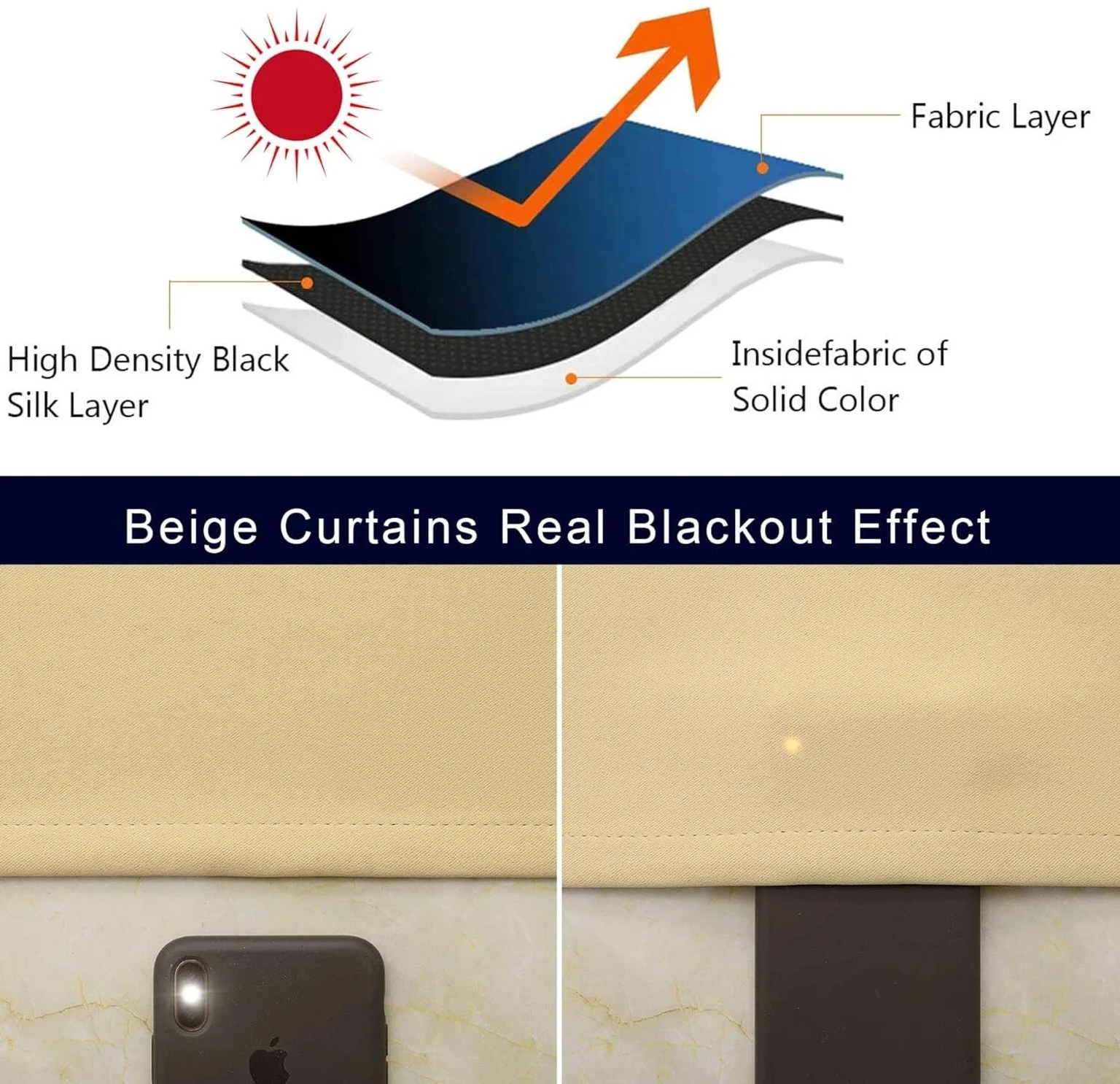Home Stylish 213 cm (7 ft) Door Silk Blackout Curtain (Pack Of 2) (Coffee, Solid)